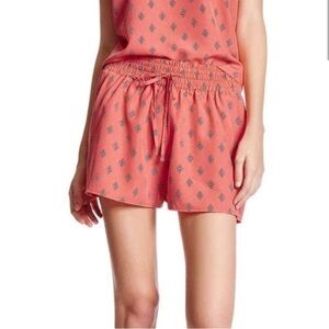 Jack by BB Dakota Aztec pattern pink Didi shorts